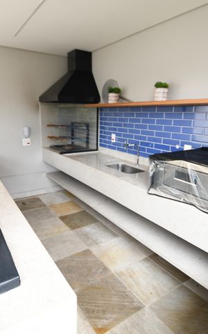 Apartamento para alugar com 105m², 3 quartos e 2 vagasÁrea comum - Churrasqueira