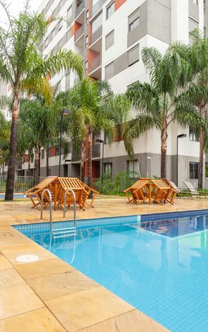 Apartamento à venda com 58m², 3 quartos e 1 vagaÁrea comum - Piscina