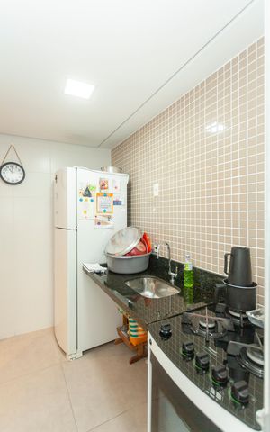 Apartamento à venda com 58m², 3 quartos e 1 vagaCozinha