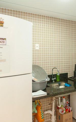 Apartamento à venda com 58m², 3 quartos e 1 vagaCozinha