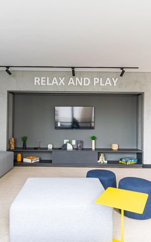 Apartamento à venda com 29m², 1 quarto e 1 vaga Apartamento à venda com 29m², 1 quarto e 1 vagaÁrea comum