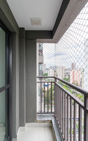 Apartamento à venda com 29m², 1 quarto e 1 vaga Apartamento à venda com 29m², 1 quarto e 1 vagaSacada