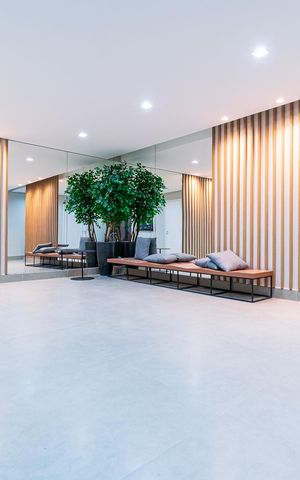 Apartamento à venda com 29m², 1 quarto e 1 vaga Apartamento à venda com 29m², 1 quarto e 1 vagaHall