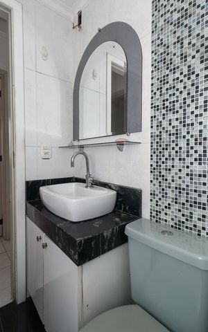 Apartamento à venda com 46m², 2 quartos e 1 vagaBanheiro