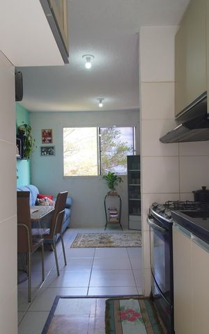 Apartamento à venda com 42m², 2 quartos e 1 vagaCozinha