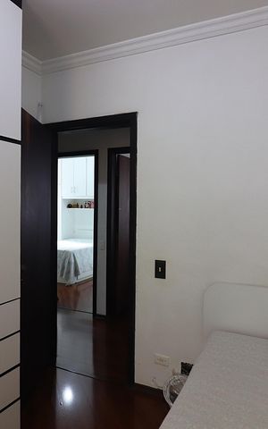 Apartamento à venda com 87m², 3 quartos e 2 vagasQuarto 2