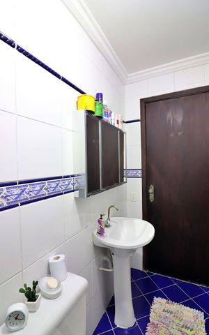 Apartamento à venda com 87m², 3 quartos e 2 vagasBanheiro Social