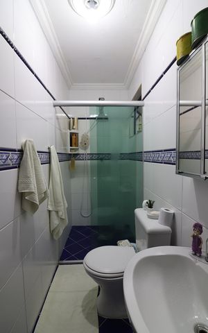 Apartamento à venda com 87m², 3 quartos e 2 vagasBanheiro Social