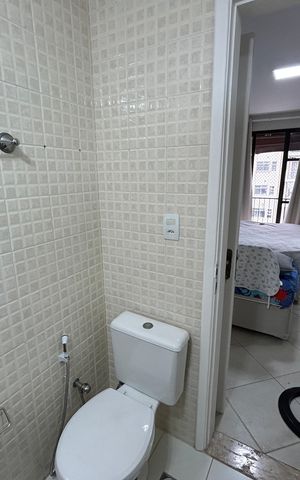 Apartamento à venda com 104m², 3 quartos e 2 vagasBanheiro da Suíte