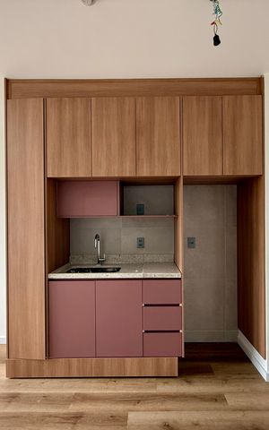 Apartamento à venda com 32m², 1 quarto e sem vaga Apartamento à venda com 32m², 1 quarto e sem vagaCozinha