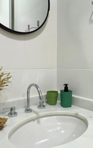 Studio à venda com 23m², 1 quarto e sem vaga Studio à venda com 23m², 1 quarto e sem vagaBanheiro social
