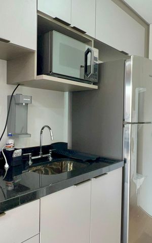 Studio à venda com 23m², 1 quarto e sem vaga Studio à venda com 23m², 1 quarto e sem vagaCozinha