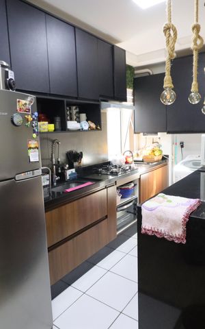 Apartamento à venda com 87m², 3 quartos e 1 vagaCozinha 