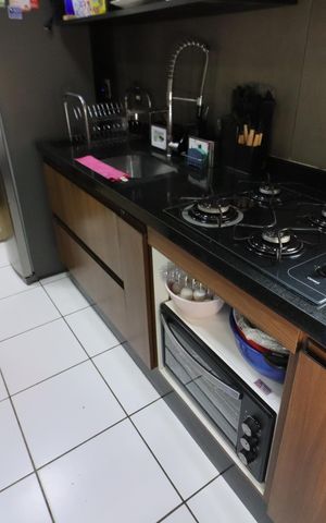 Apartamento à venda com 87m², 3 quartos e 1 vagaCozinha 