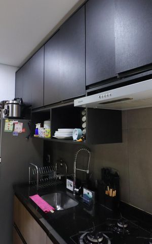 Apartamento à venda com 87m², 3 quartos e 1 vagaCozinha 