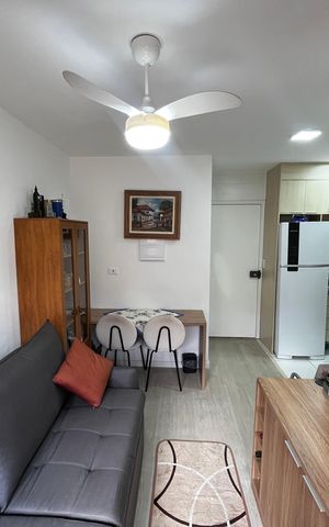 Apartamento à venda com 32m², 1 quarto e 1 vaga Apartamento à venda com 32m², 1 quarto e 1 vagaSala