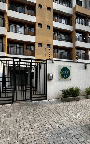 Apartamento à venda com 32m², 1 quarto e 1 vaga Apartamento à venda com 32m², 1 quarto e 1 vagaFachada