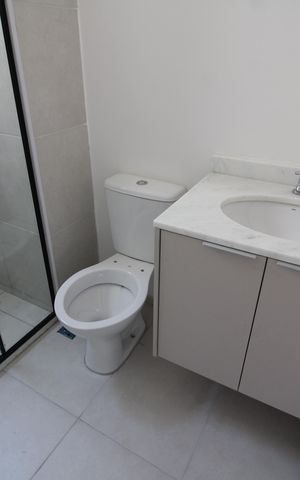 Apartamento para alugar com 45m², 2 quartos e 1 vagaBanheiro Social