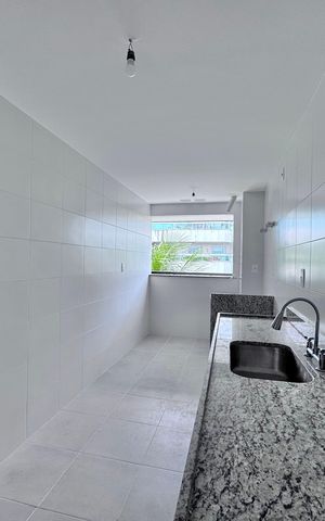 Apartamento à venda com 60m², 2 quartos e 1 vaga Apartamento à venda com 60m², 2 quartos e 1 vagaCozinha e Área de Serviço