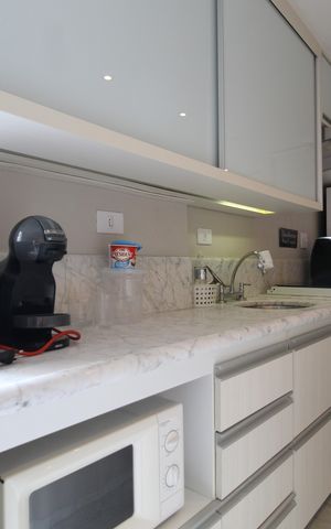 Apartamento à venda com 80m², 1 quarto e 1 vagaCozinha
