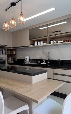 Casa à venda com 125m², 3 quartos e 2 vagasCozinha