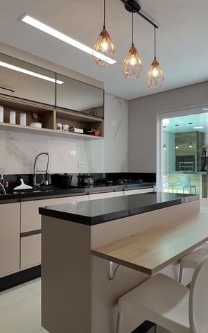 Casa à venda com 125m², 3 quartos e 2 vagasCozinha