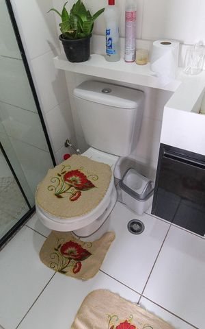 Apartamento para alugar com 50m², 2 quartos e sem vaga Apartamento para alugar com 50m², 2 quartos e sem vagaBanheiro Social