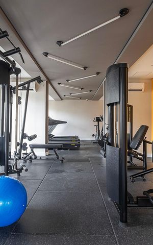 Studio para alugar com 27m², 1 quarto e sem vaga Studio para alugar com 27m², 1 quarto e sem vagaAcademia