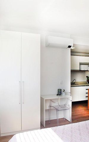 Studio à venda com 34m², 1 quarto e 1 vagaStudio 