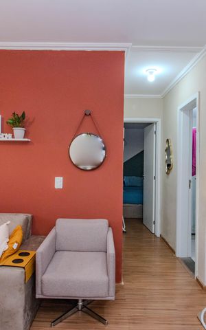 Apartamento à venda com 44m², 2 quartos e 1 vaga Apartamento à venda com 44m², 2 quartos e 1 vagaSala