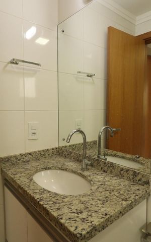 Apartamento para alugar com 60m², 1 quarto e 1 vaga Apartamento para alugar com 60m², 1 quarto e 1 vagaBanheiro da Suíte
