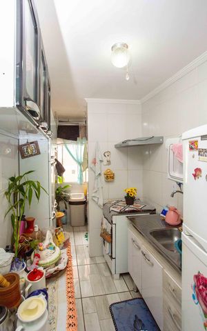 Apartamento à venda com 52m², 2 quartos e 1 vagaCozinha