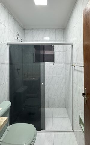 Casa à venda com 156m², 2 quartos e 1 vagaBanheiro Social