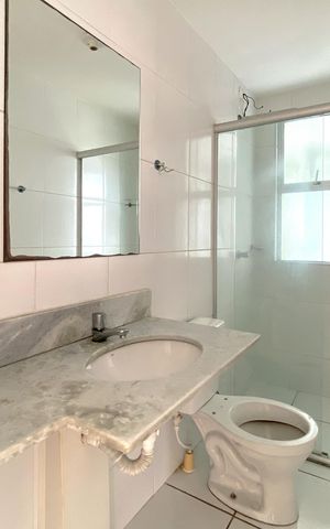 Apartamento para alugar com 70m², 3 quartos e 1 vaga Apartamento para alugar com 70m², 3 quartos e 1 vagaBanheiro Social
