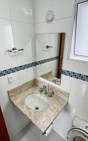 Casa à venda com 104m², 3 quartos e 2 vagasBanheiro da Suíte