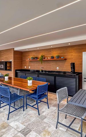 Apartamento à venda com 93m², 3 quartos e 2 vagas Apartamento à venda com 93m², 3 quartos e 2 vagasÁrea comum - Churrasqueira