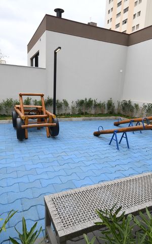Studio à venda com 46m², 1 quarto e 1 vagaÁrea comum - Playground