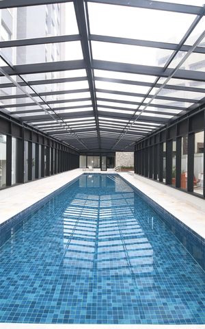 Studio à venda com 46m², 1 quarto e 1 vagaÁrea comum - Piscina Aquecida
