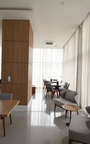 Studio à venda com 46m², 1 quarto e 1 vagaÁrea comum - Salão de festas
