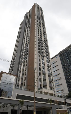 Studio à venda com 46m², 1 quarto e 1 vagaFachada do Prédio