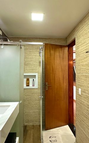 Apartamento à venda com 120m², 2 quartos e sem vaga Apartamento à venda com 120m², 2 quartos e sem vagaBanheiro