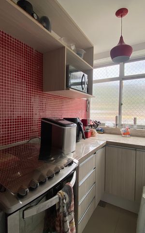Apartamento à venda com 114m², 3 quartos e 2 vagas Apartamento à venda com 114m², 3 quartos e 2 vagasCozinha e Área de Serviço
