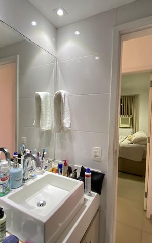 Apartamento à venda com 114m², 3 quartos e 2 vagas Apartamento à venda com 114m², 3 quartos e 2 vagasBanheiro