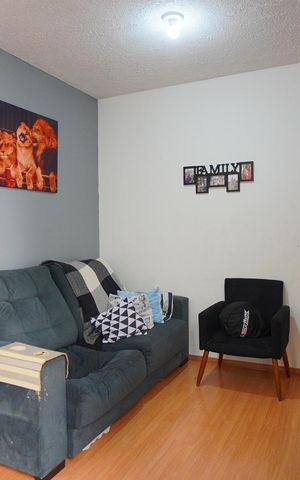 Apartamento à venda com 48m², 2 quartos e 1 vagaSala