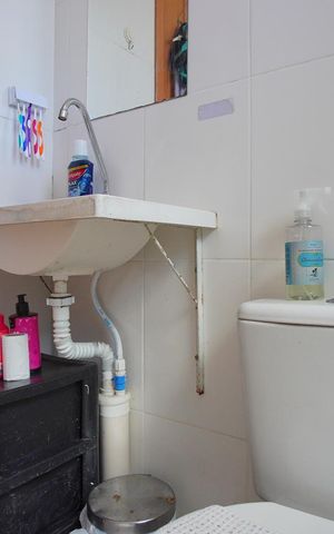 Apartamento à venda com 48m², 2 quartos e 1 vagaBanheiro Social