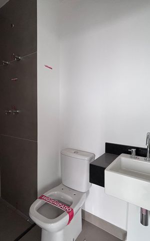 Apartamento à venda com 44m², 1 quarto e 1 vaga Apartamento à venda com 44m², 1 quarto e 1 vagaBanheiro