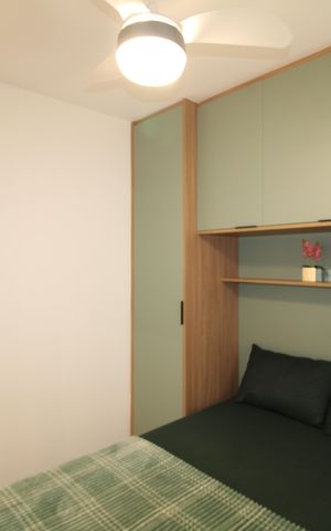 Apartamento à venda com 30m², 1 quarto e sem vagaQuarto 