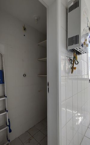 Apartamento à venda com 117m², 3 quartos e 1 vagaBanheiro de serviço