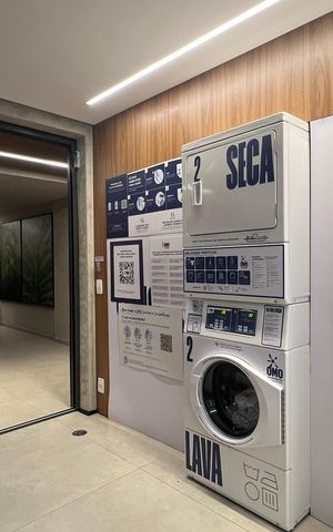 Studio à venda com 21m², 1 quarto e sem vaga Studio à venda com 21m², 1 quarto e sem vagaLavanderia