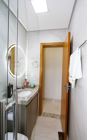 Apartamento à venda com 164m², 3 quartos e 2 vagasBanheiro Social